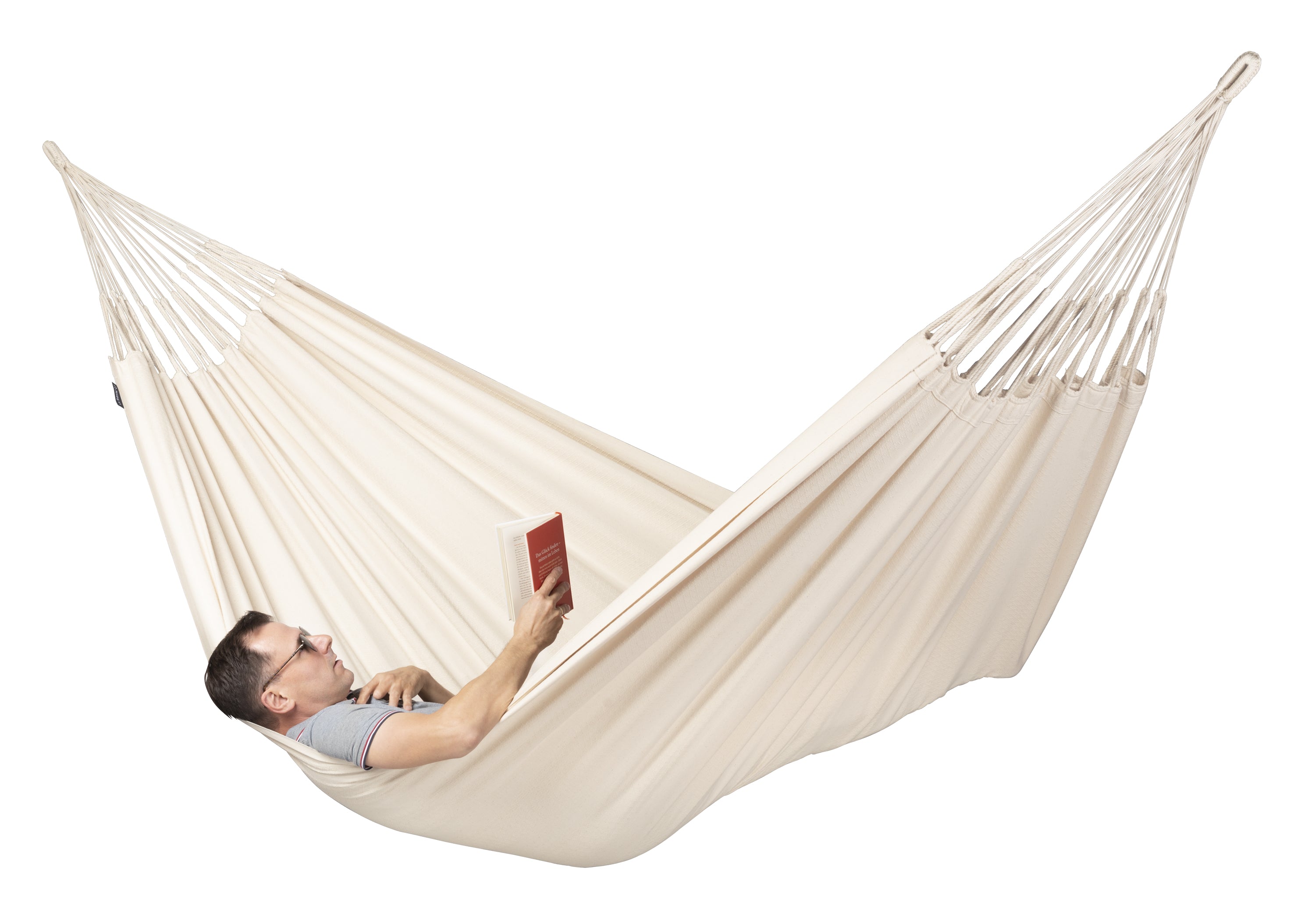 Zwei Personen in der Modesta Kingsize-Hängematte