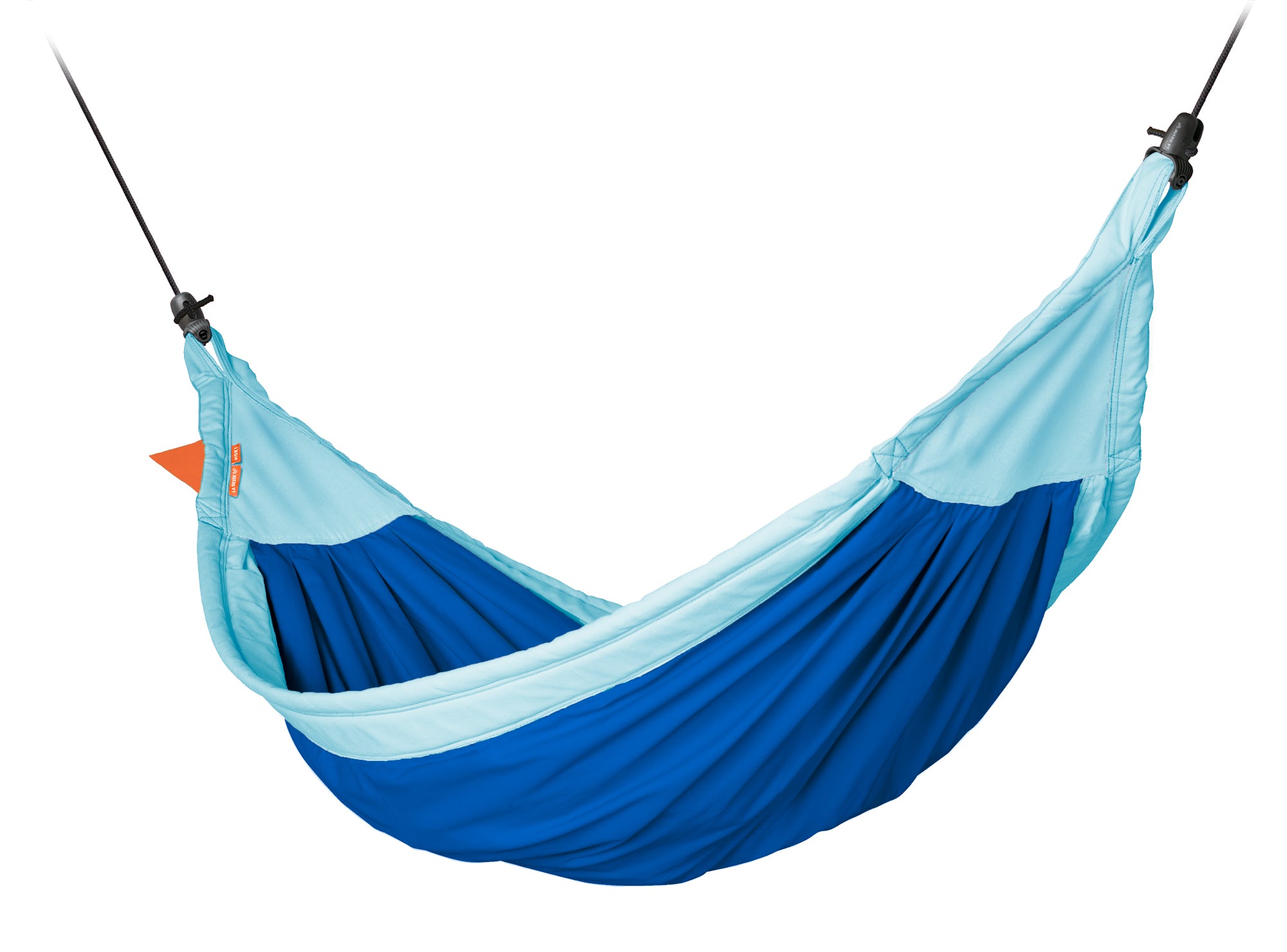 Kinder-Hängematte LA SIESTA Moki Dolphy in Blau mit Delfinmotiv
