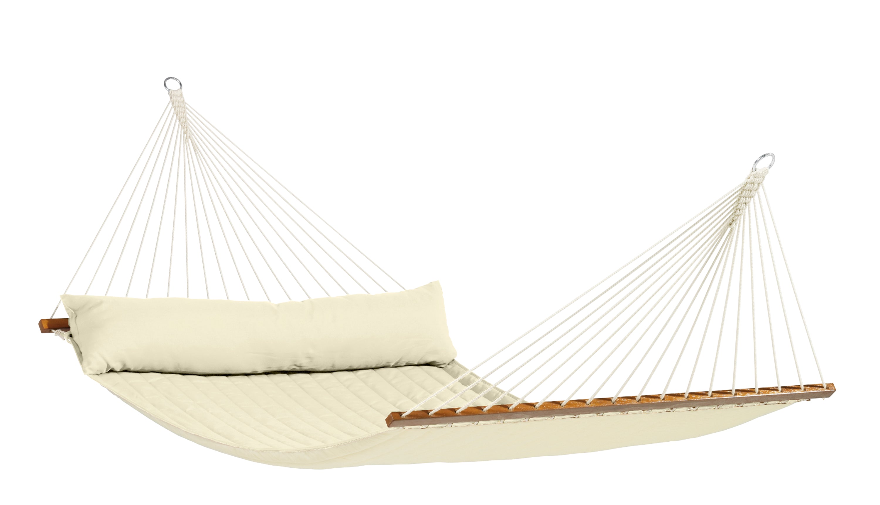 Gefütterte Stabhängematte LA SIESTA Alabama Vanilla
