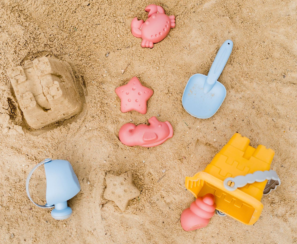 Sandspielzeug Kinder Set – 6-teiliges Sandspielzeug
