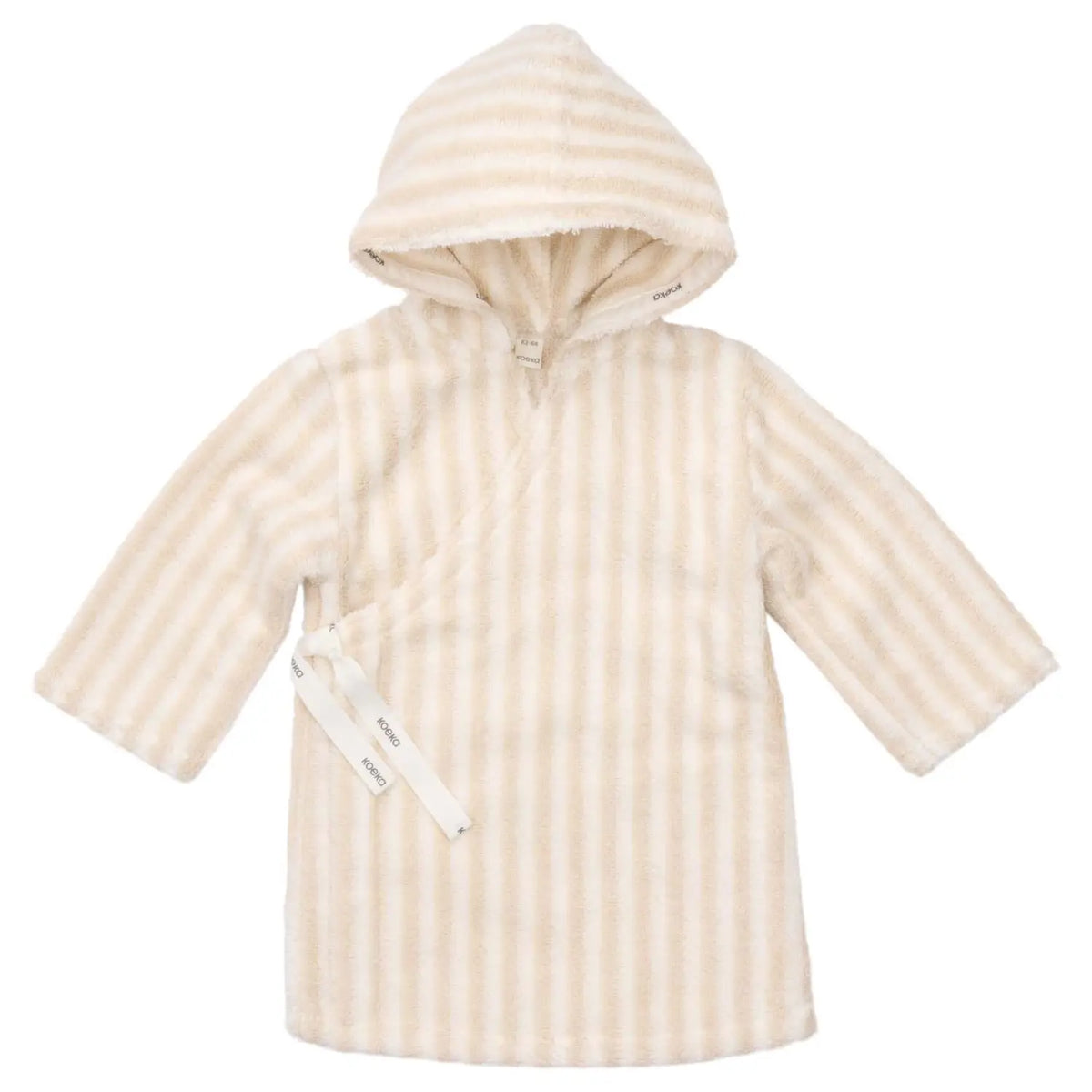 Baby Bademantel mit Kapuze – Koeka Playa Sand / 62/68