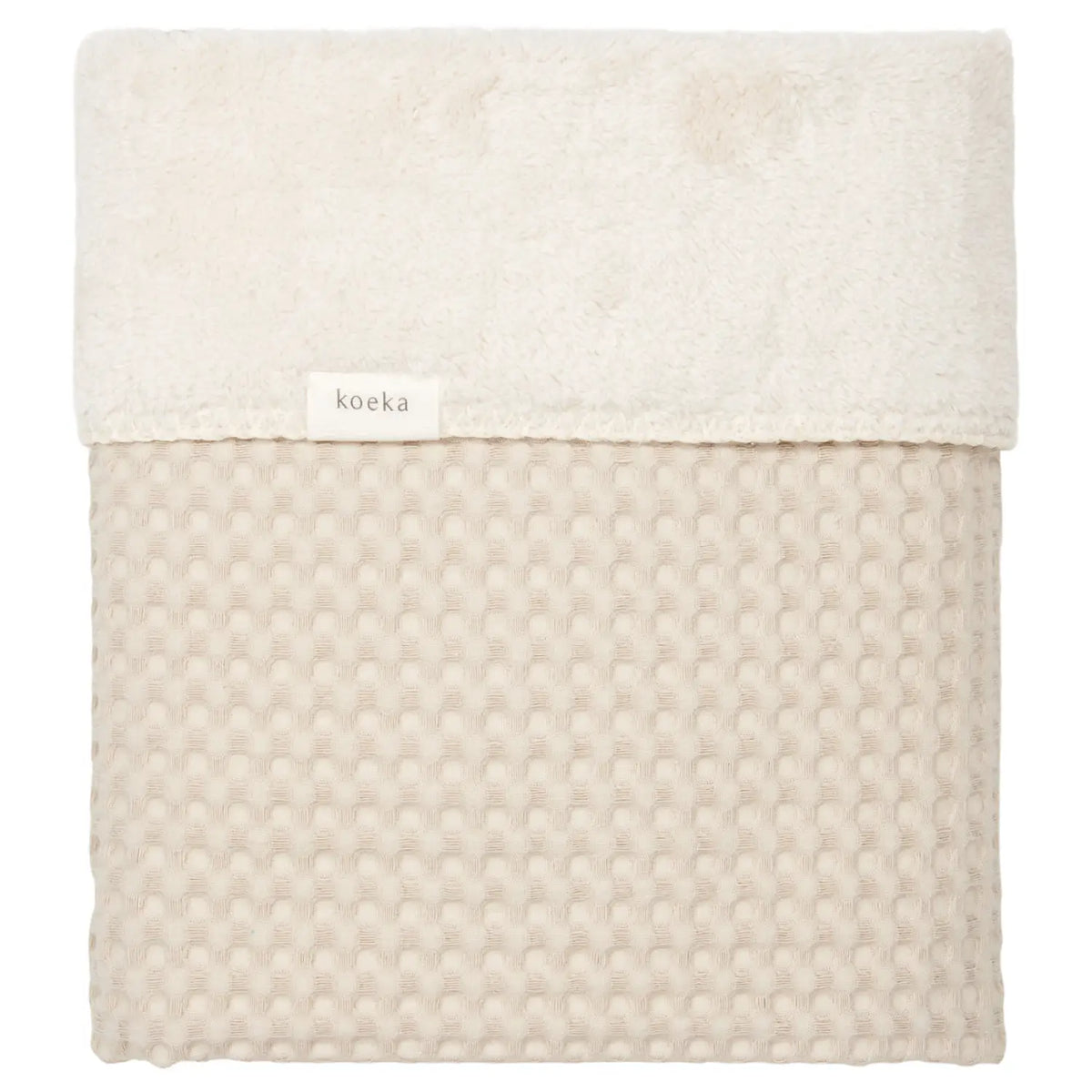 Babydecke aus Baumwoll-Waffelstoff – Koeka Amsterdam - Natural