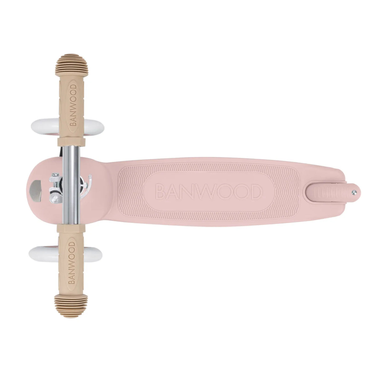 Banwood Eco Scooter Faded Pink – Draufsicht