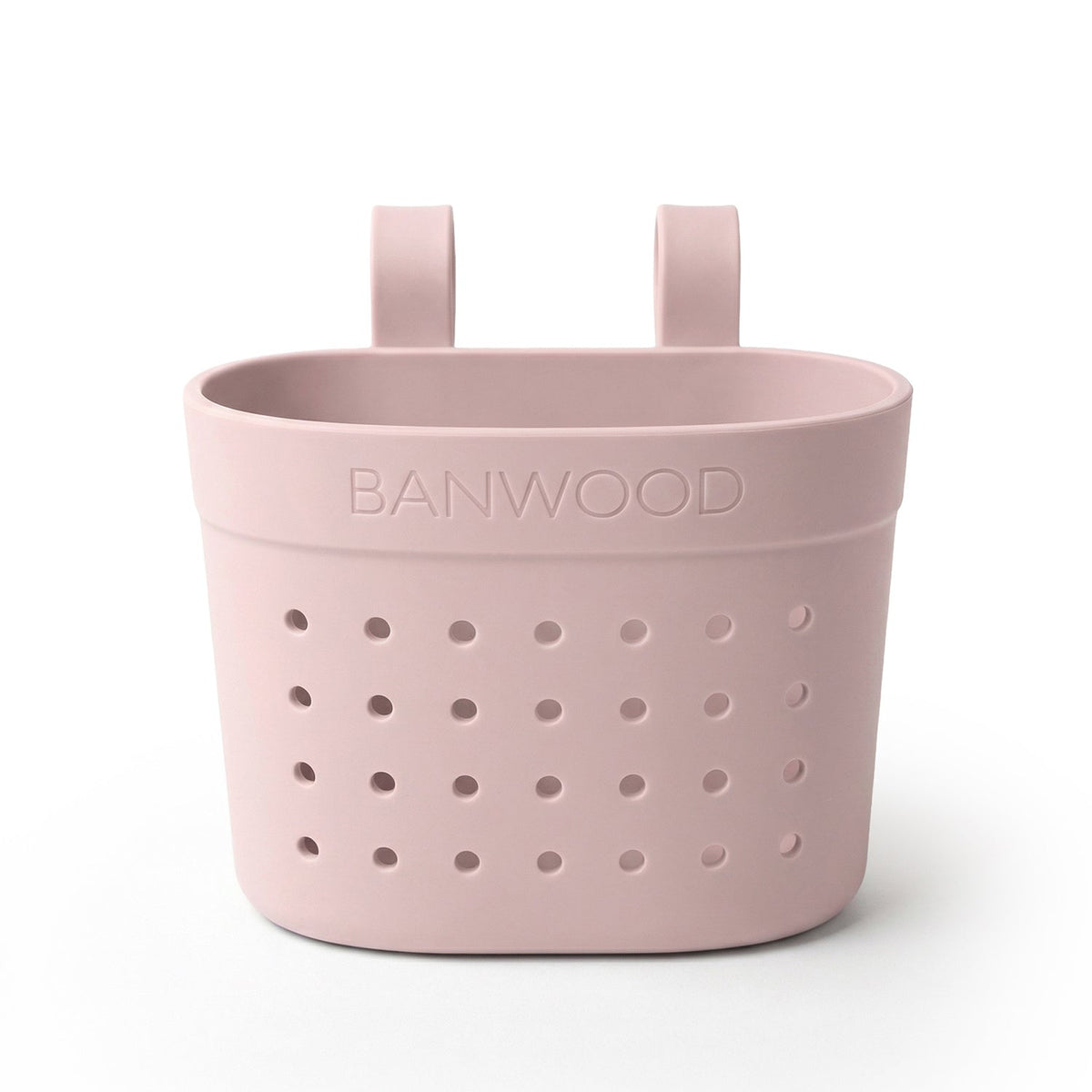 Fahrradkorb Kinder Faded Pink – Banwood Pin & Ride Korb, Produktbild