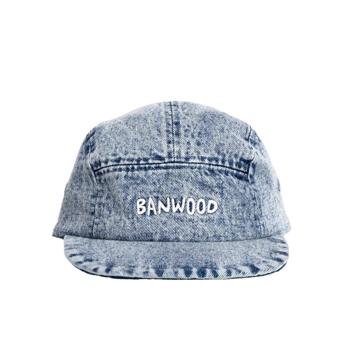 Kinder Cap Denim – Banwood Washed 5-Panel Cap, Produktbild