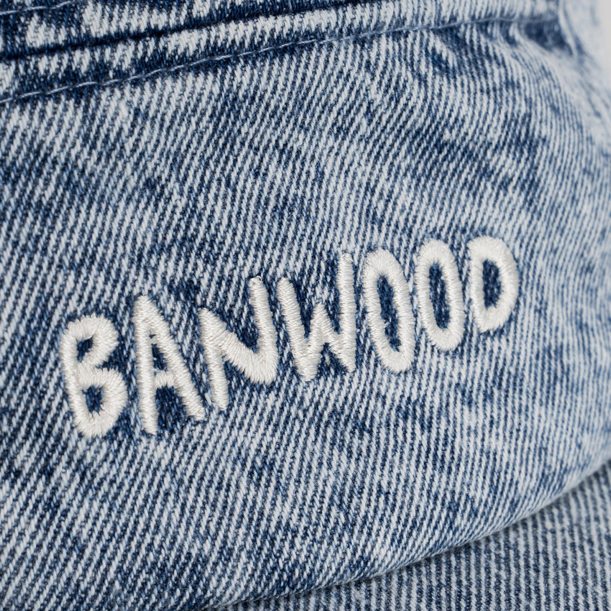 Kinder Cap Denim – Banwood Washed 5-Panel Cap, Ansicht 5