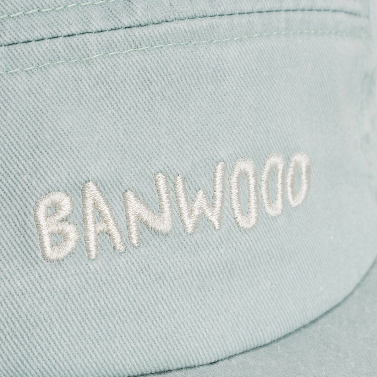 Kinder Cap Pale Mint – Banwood Washed 5-Panel Cap, Ansicht 4
