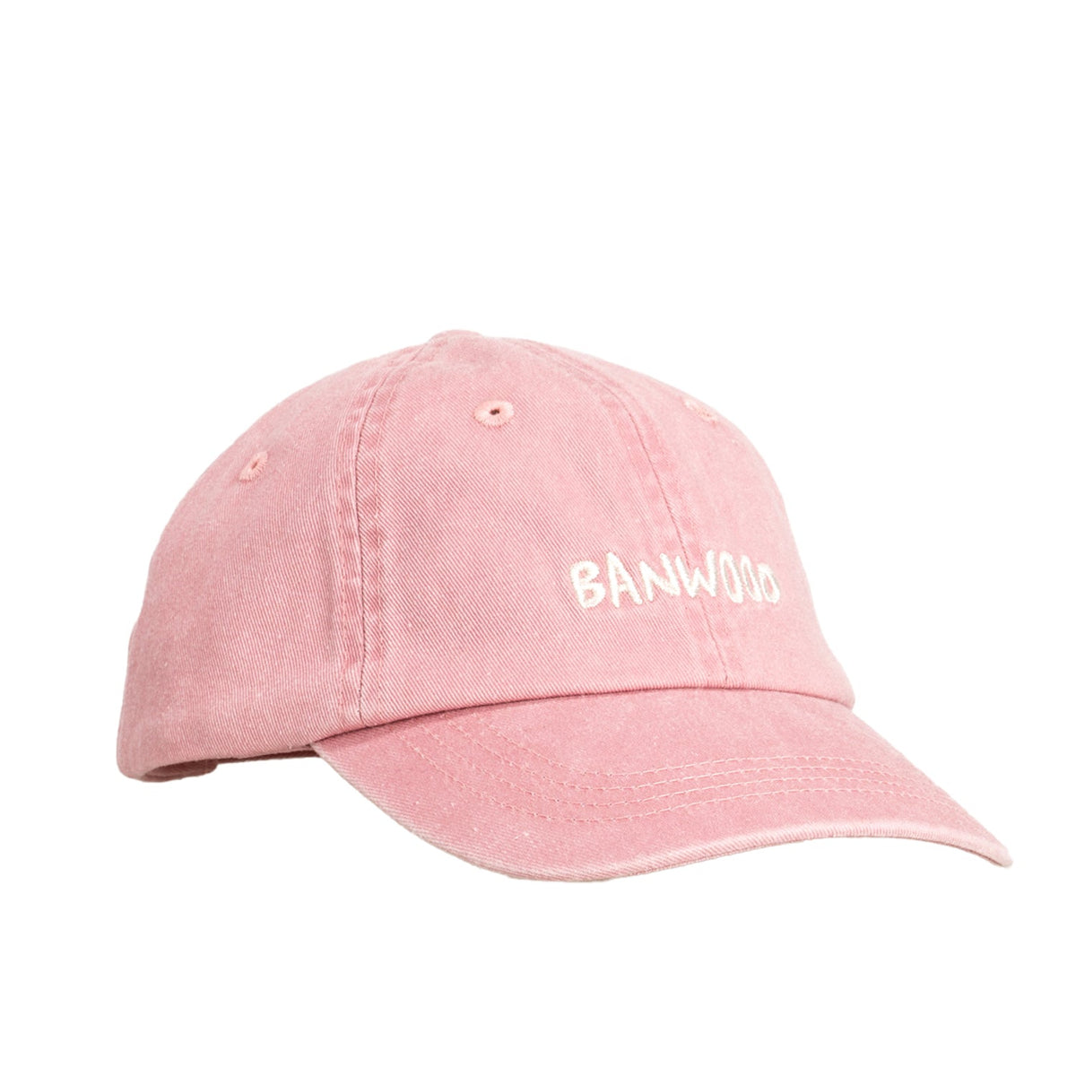 Kinder Cap Rosa – Banwood Washed Cap, Ansicht 3