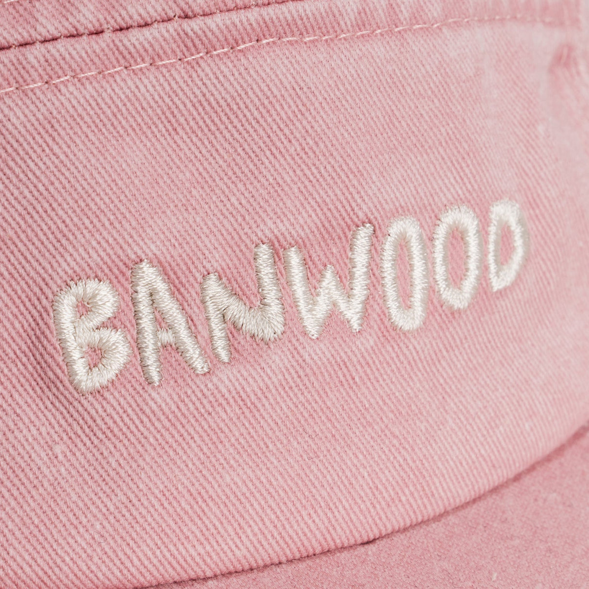 Kinder Cap Rosa – Banwood Washed 5-Panel Cap, Ansicht 5