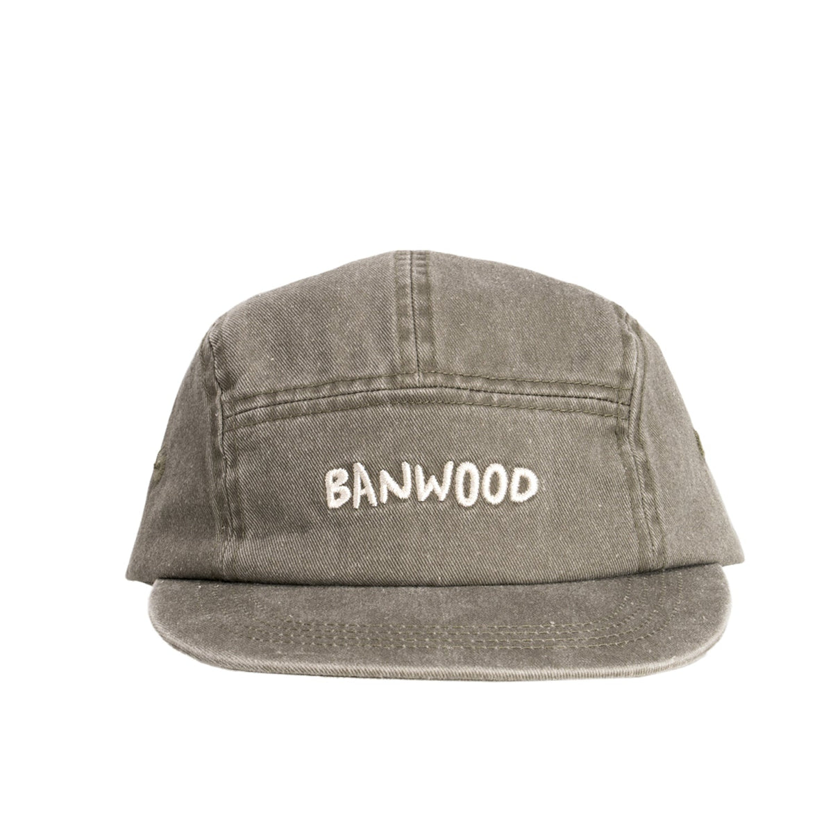 Kinder Cap Salbei – Banwood Washed 5-Panel Cap, Produktbild