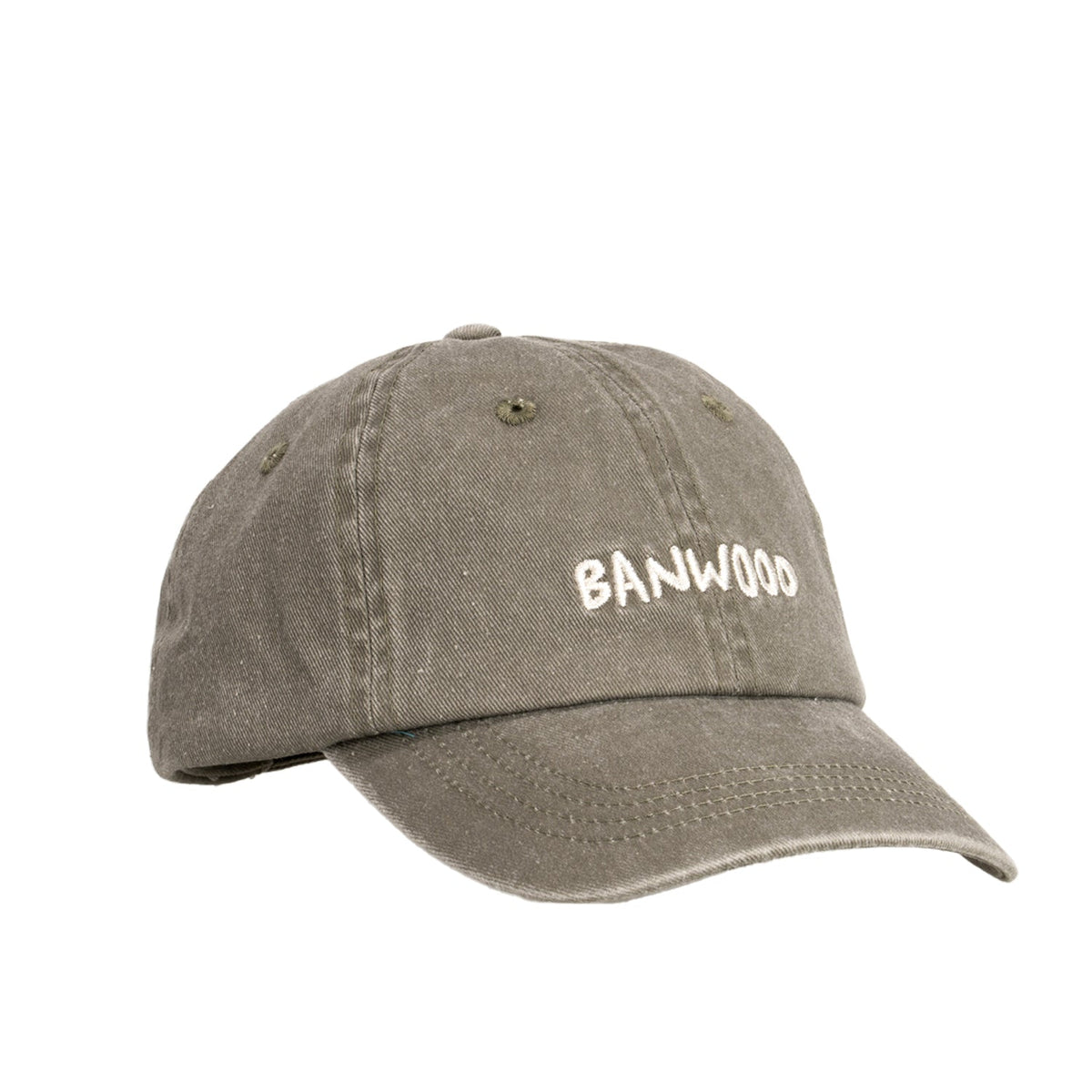 Kinder Cap Salbei – Banwood Washed Cap, Ansicht 3