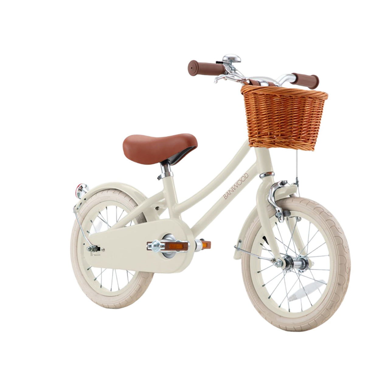 Kinderfahrrad 14 Zoll Creme – Banwood Classic Bike, Ansicht 8