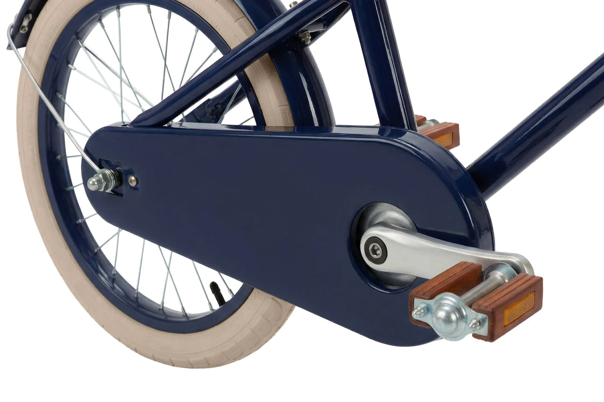 Kinderfahrrad 14 Zoll Marineblau – Banwood Classic Bike, Ansicht 4