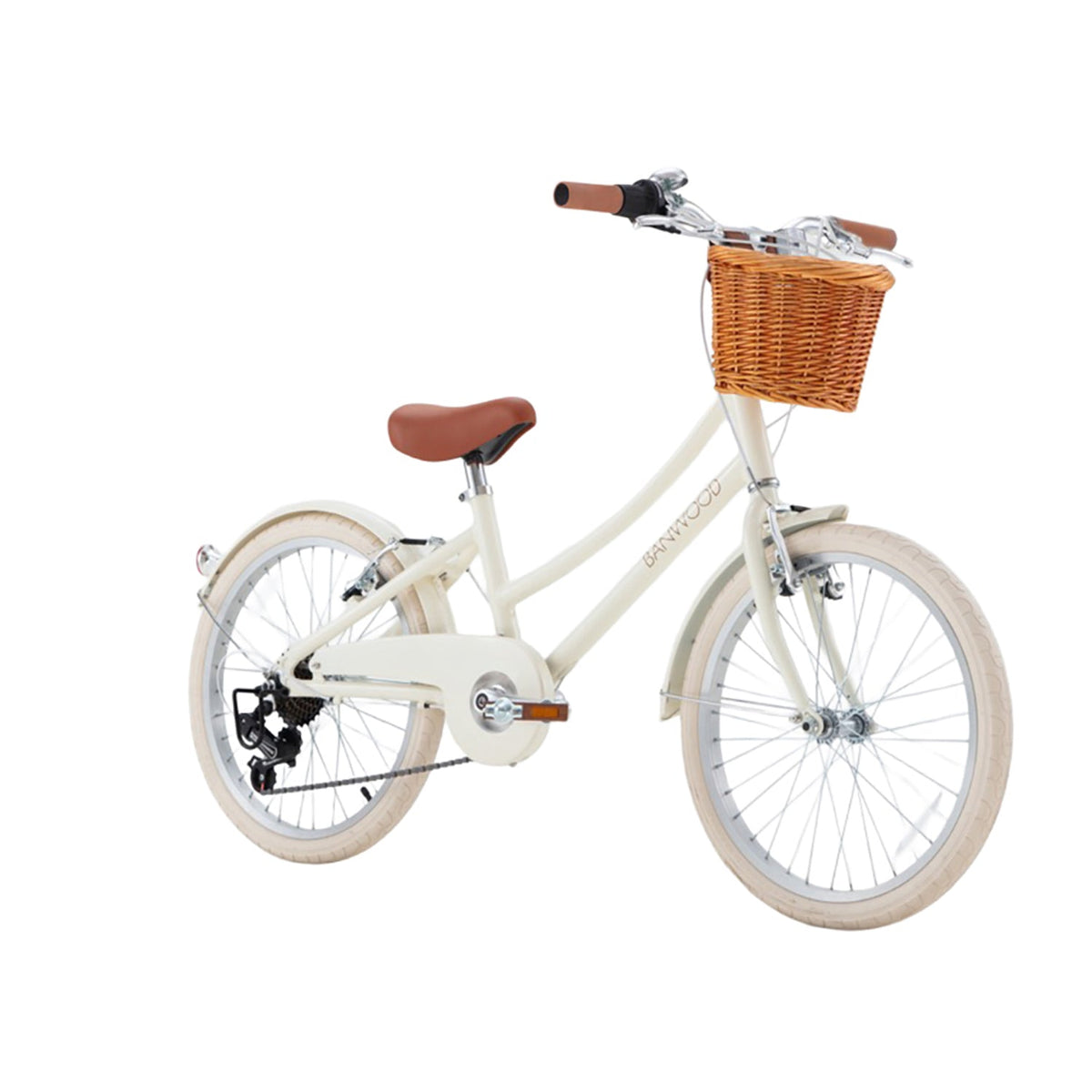 Kinderfahrrad 20 Zoll Creme – Banwood Classic Bike, Ansicht 7