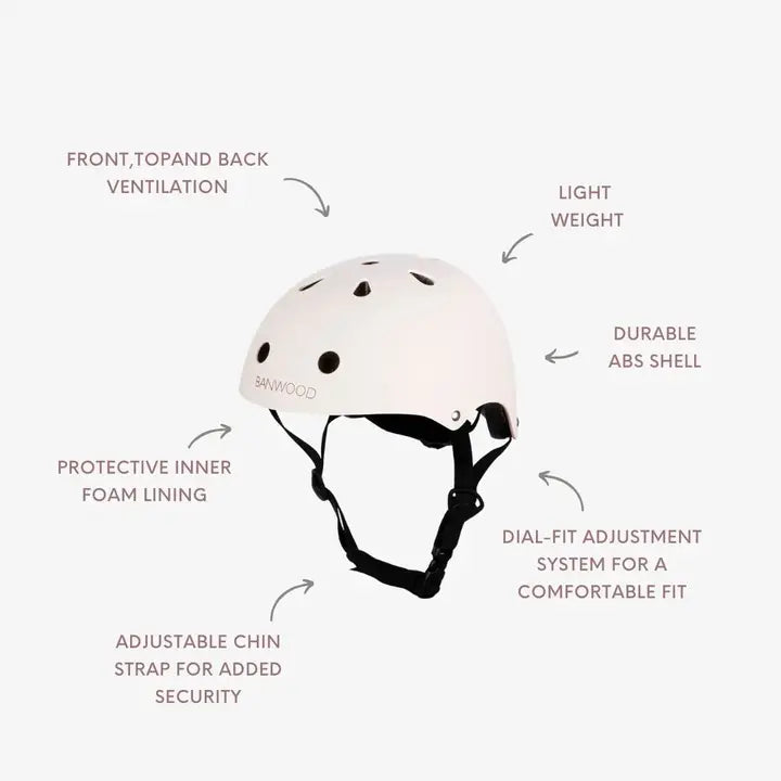 Kinderhelm Dusty Pink – Banwood Classic Helm, Ansicht 5