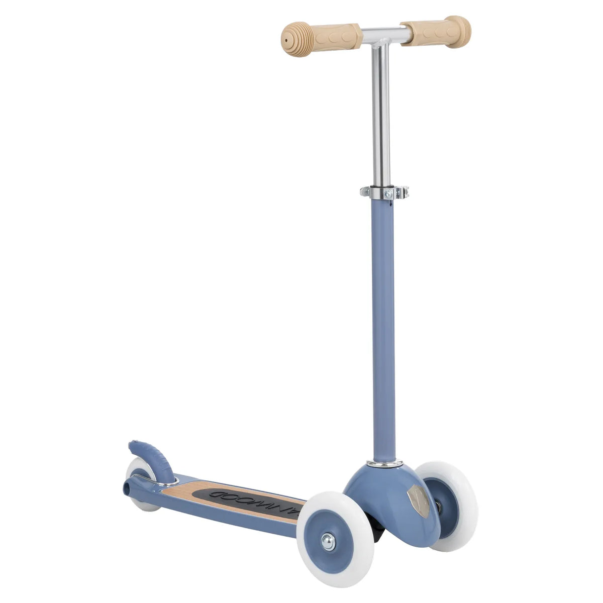 Kinderroller 3 Räder Blau – Banwood Vintage Scooter, Ansicht 3