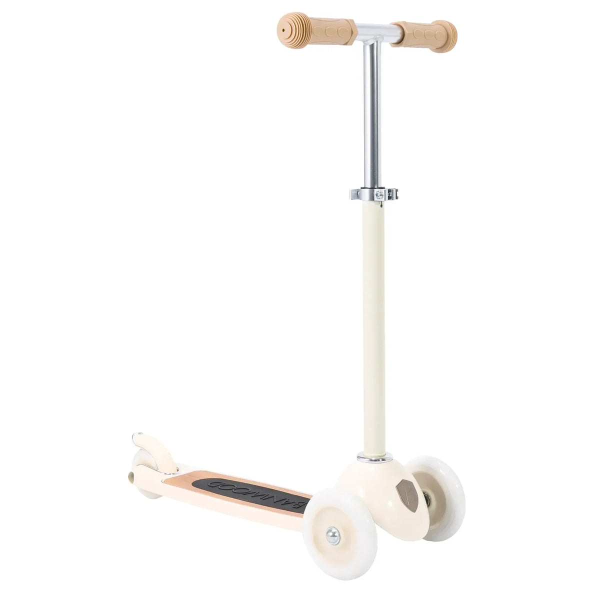 Kinderroller 3 Räder Creme – Banwood Vintage Scooter, Ansicht 3