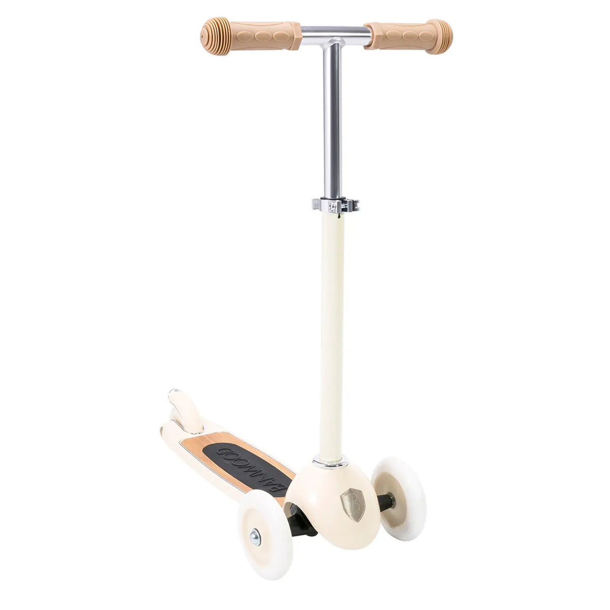 Kinderroller 3 Räder Creme – Banwood Vintage Scooter, Ansicht 8