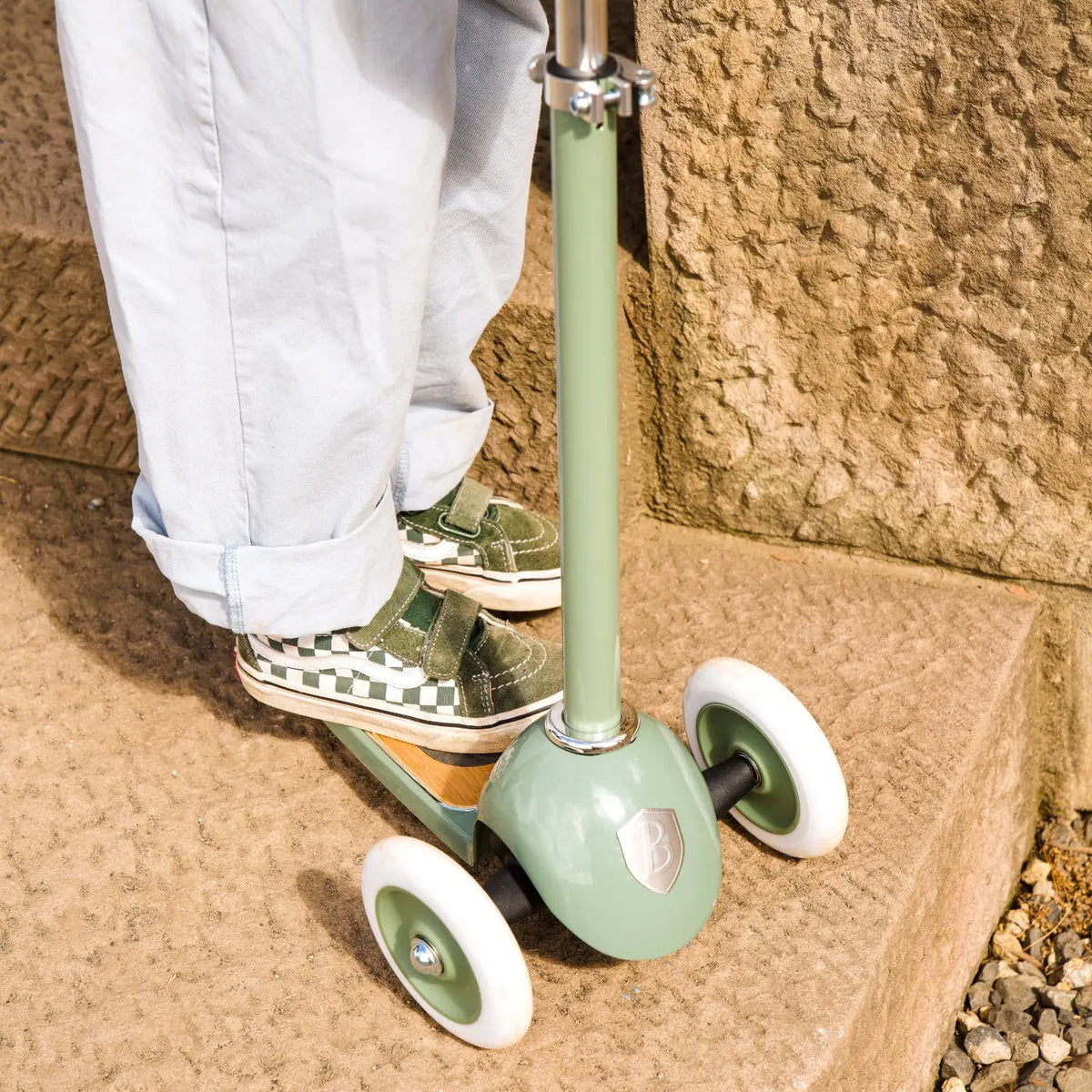 Kinderroller 3 Räder Forest – Banwood Vintage Scooter, Ansicht 3