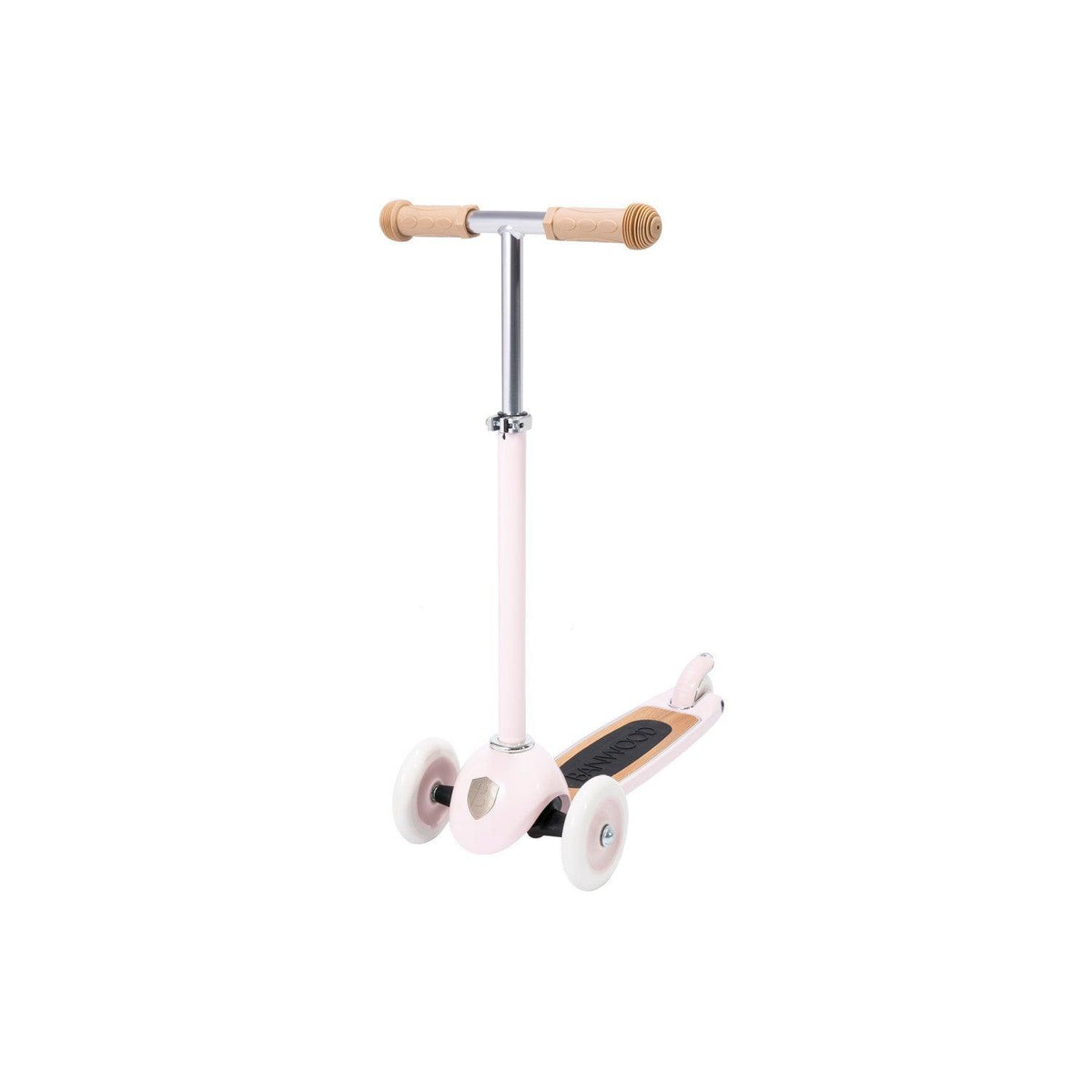 Kinderroller 3 Räder Rosa – Banwood Vintage Scooter, Ansicht 7
