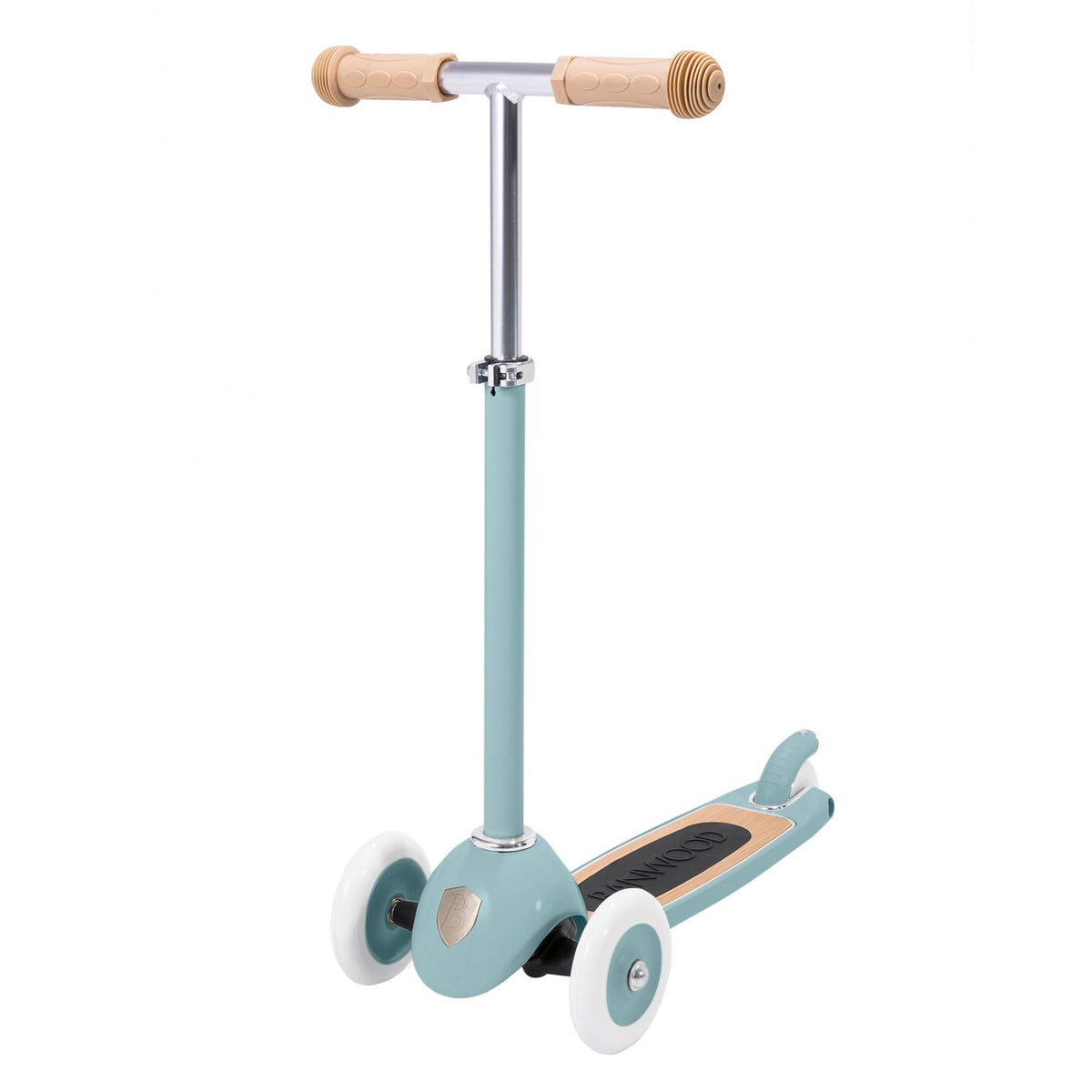 Kinderroller 3 Räder Teal – Banwood Vintage Scooter, Ansicht 7