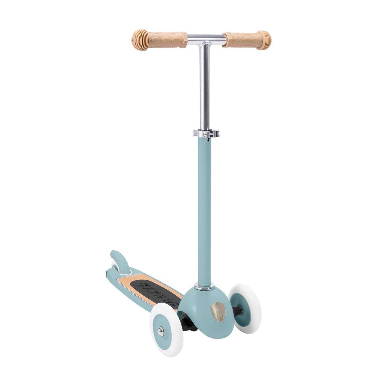Kinderroller 3 Räder Teal – Banwood Vintage Scooter, Ansicht 8