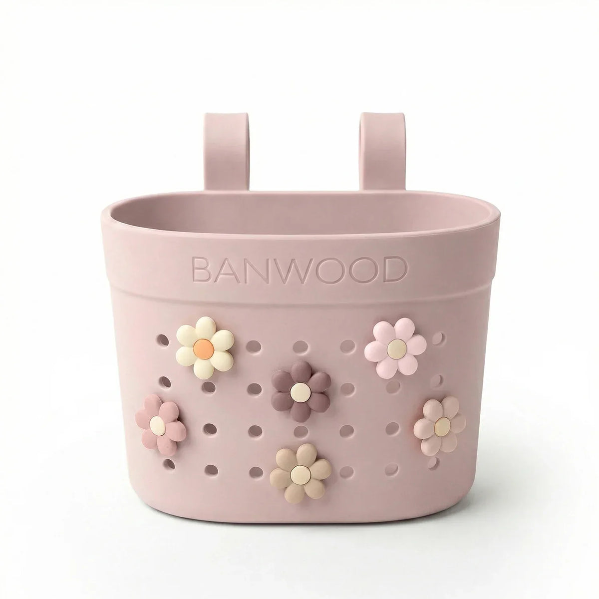 Korb-Pins Blumen – Banwood Pin & Ride (12 Stück), Ansicht 2
