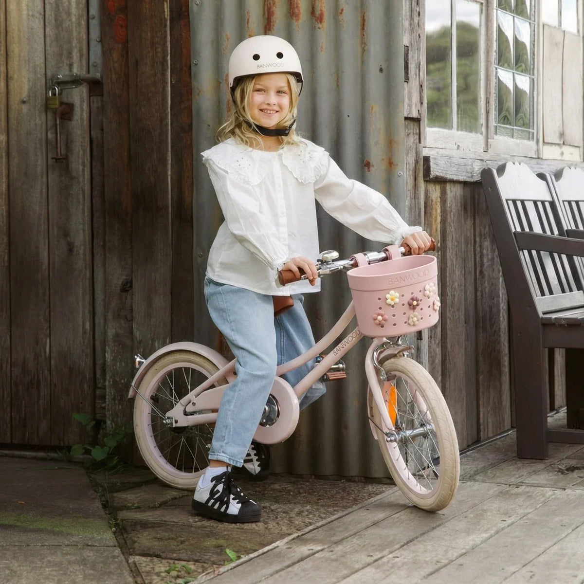 Korb-Pins Blumen – Banwood Pin & Ride (12 Stück), Ansicht 6