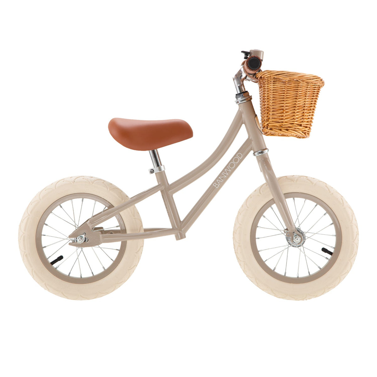 Laufrad 12 Zoll Beige – Banwood First Go, Produktbild