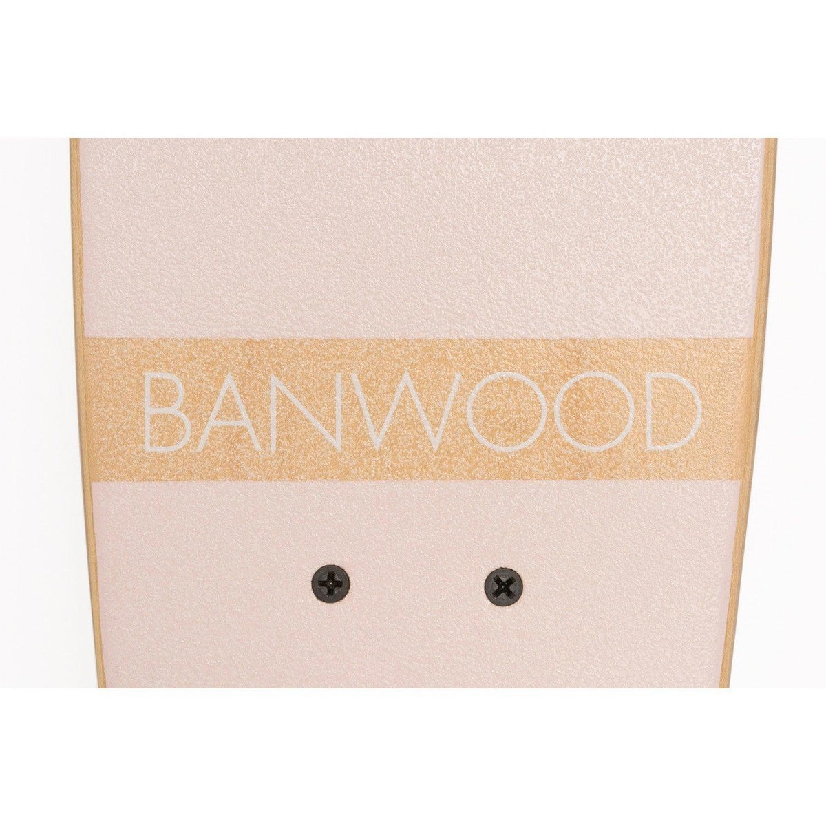 Banwood Skateboard Pink – Detail der Deckoberfläche