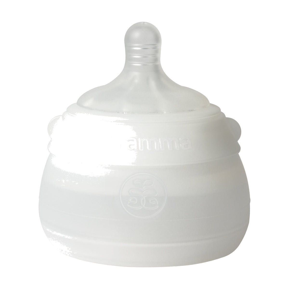 caramma Support-Flasche klein 150 ml aus Silikon mit Sauger