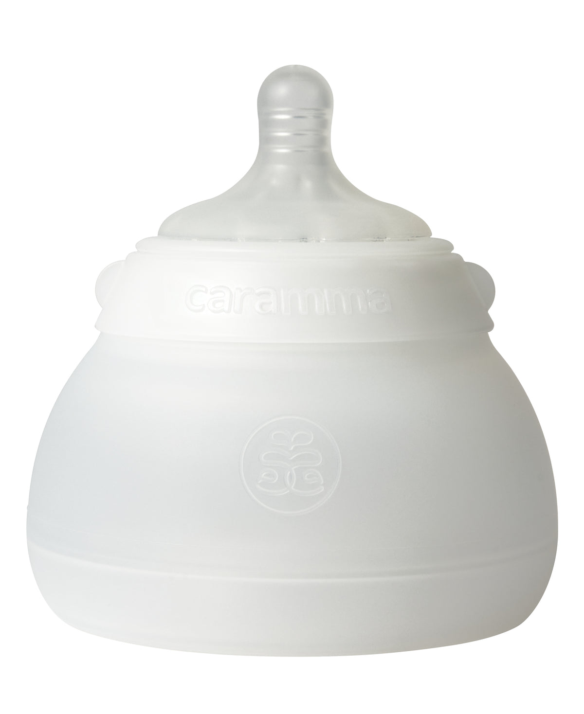 caramma Support-Flasche groß 300 ml aus Silikon mit Sauger