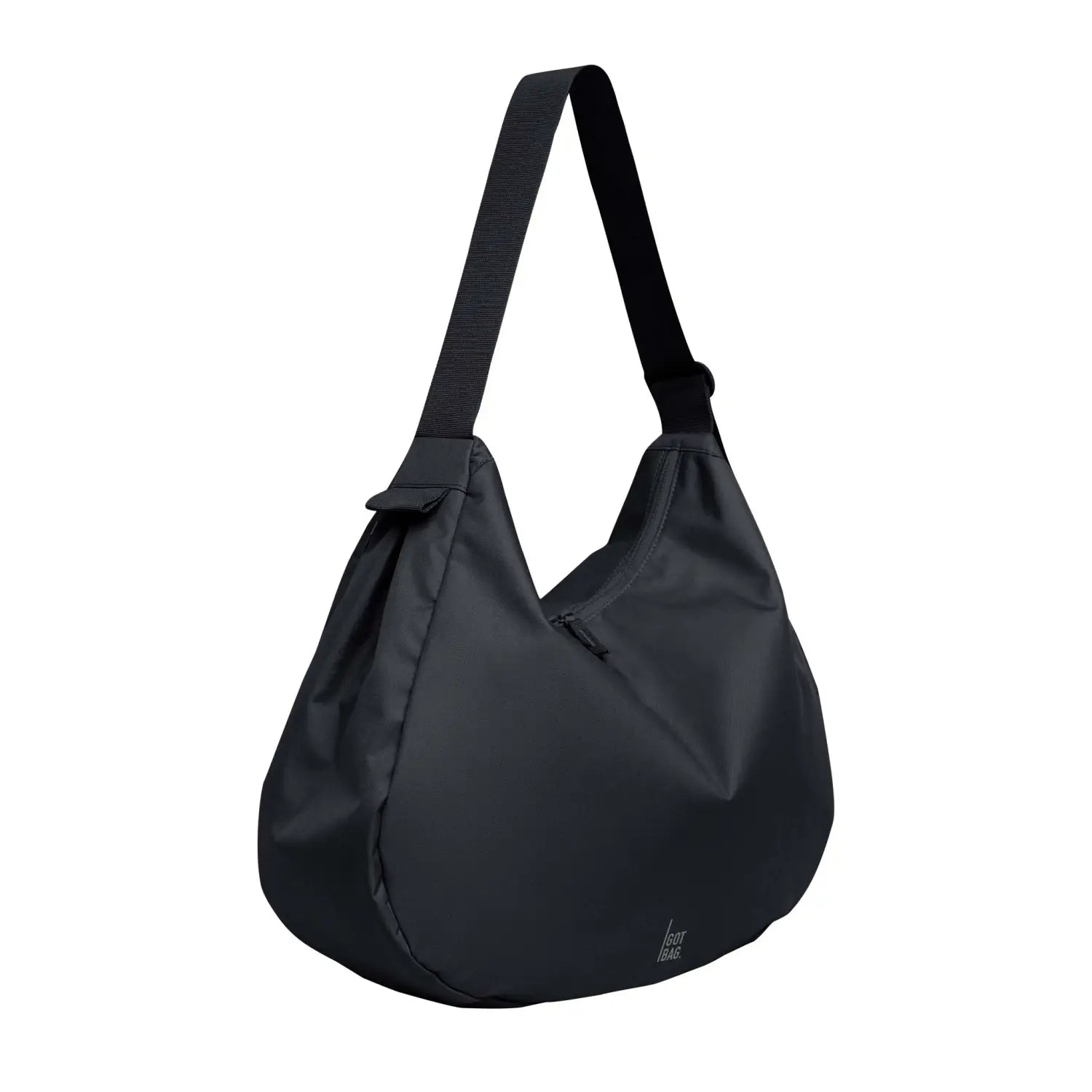 CURVED BAG MONOCHROME black