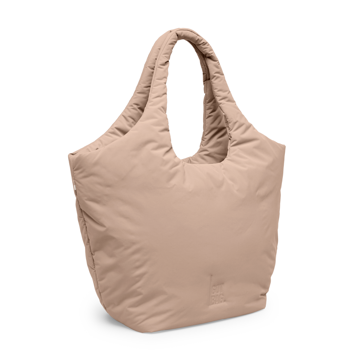 GOT BAG Cloud Tote Bag Shopper in Beige (sandbar), als Studioaufnahme in diagonaler Ansicht