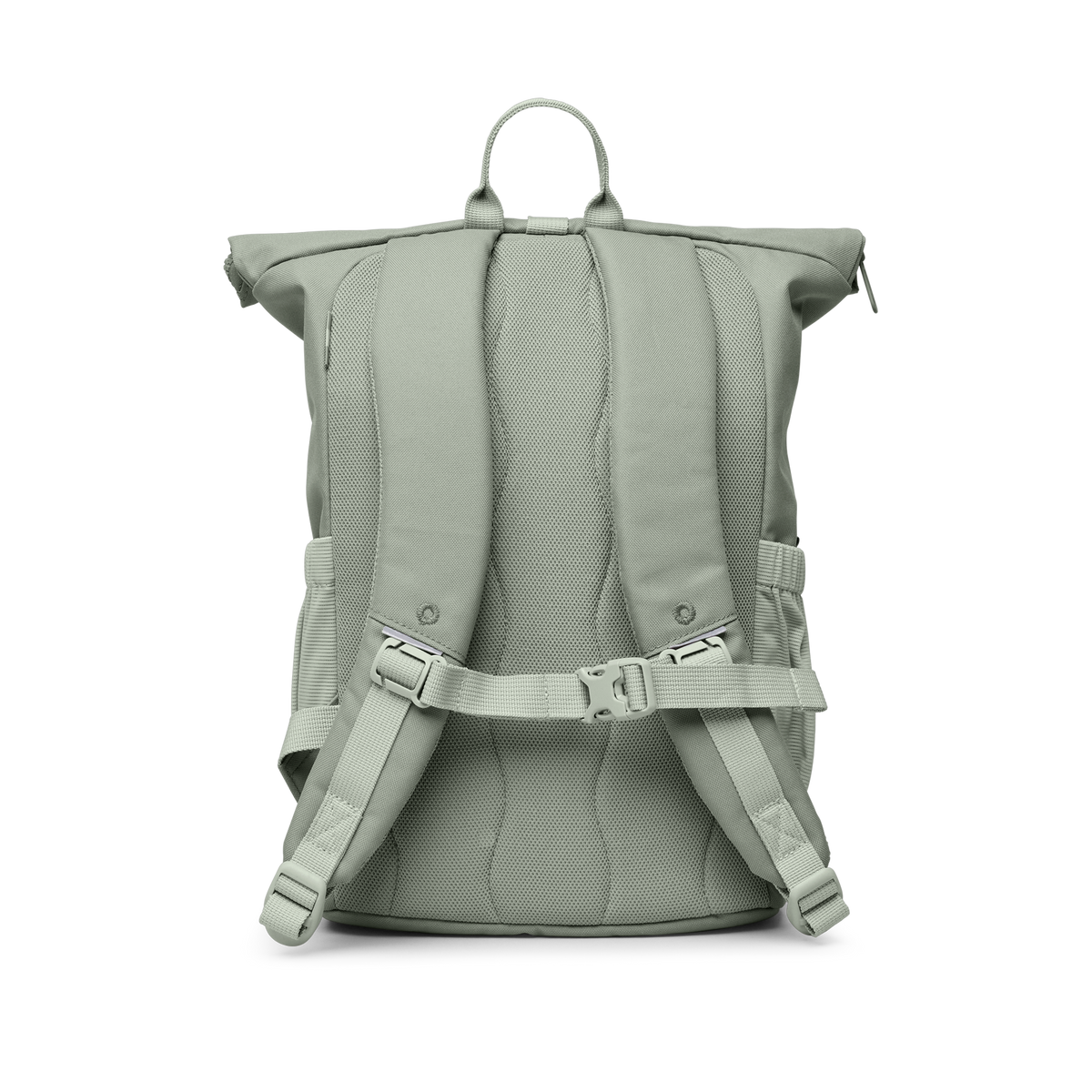 GOT BAG Kids Adventure Rolltop Kinderrucksack in Salbeigrün (bass), in Rückansicht