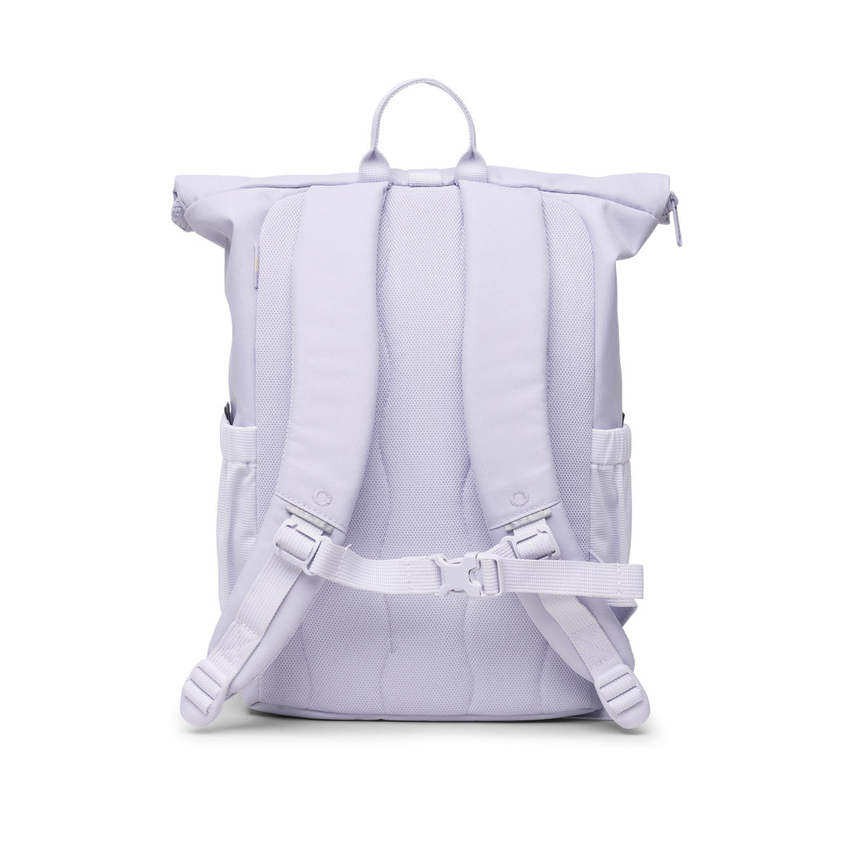 GOT BAG Kids Adventure Rolltop Kinderrucksack in Flieder (purple coral), in Rückansicht