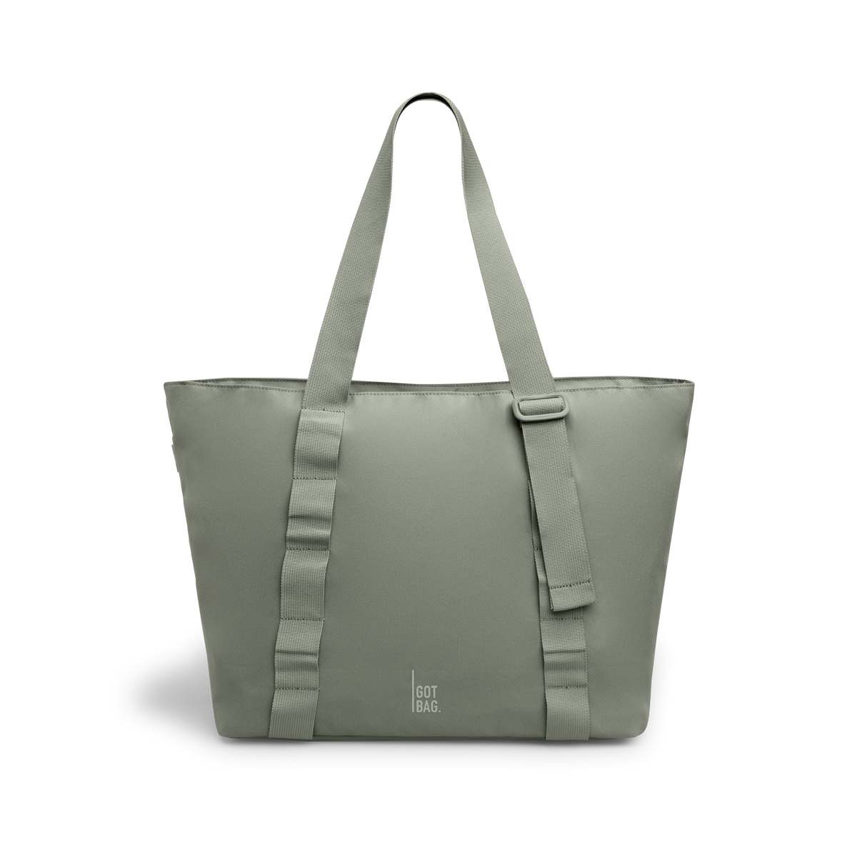GOT BAG Tote Bag Monochrome Tragetasche in Salbeigrün (bass), als Studioaufnahme in Frontansicht