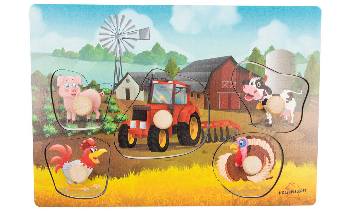 Greifpuzzle Bauernhof Ansicht 2