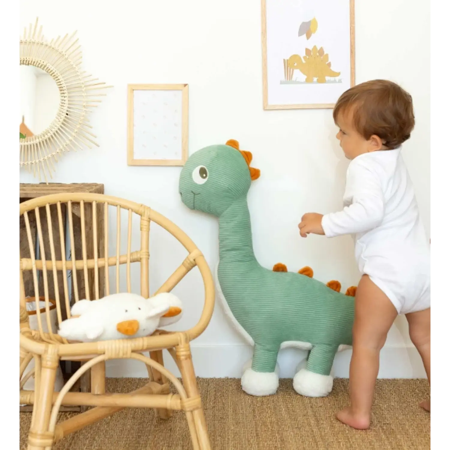 Großer Dinosaurier-Plüsch 60 cm – Diplododo