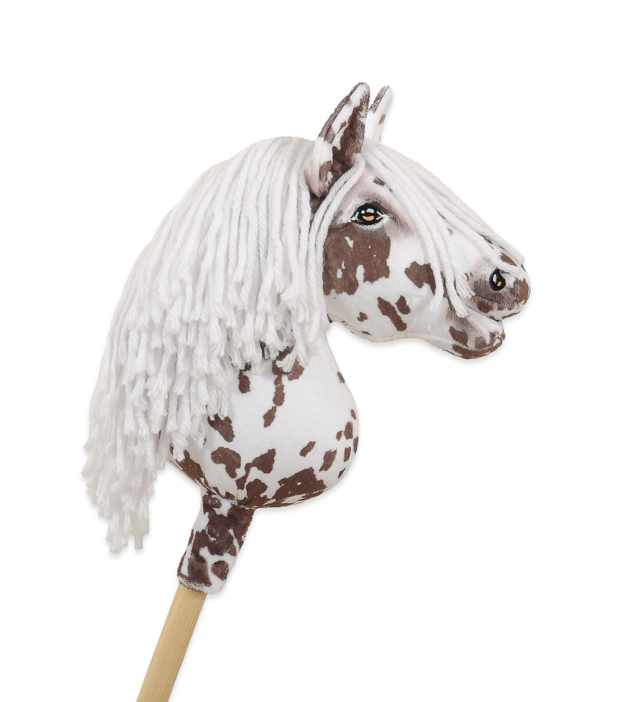 Hobby Horse A4 Super Hobby Horse – Brauner Tiger, weiße Mähne