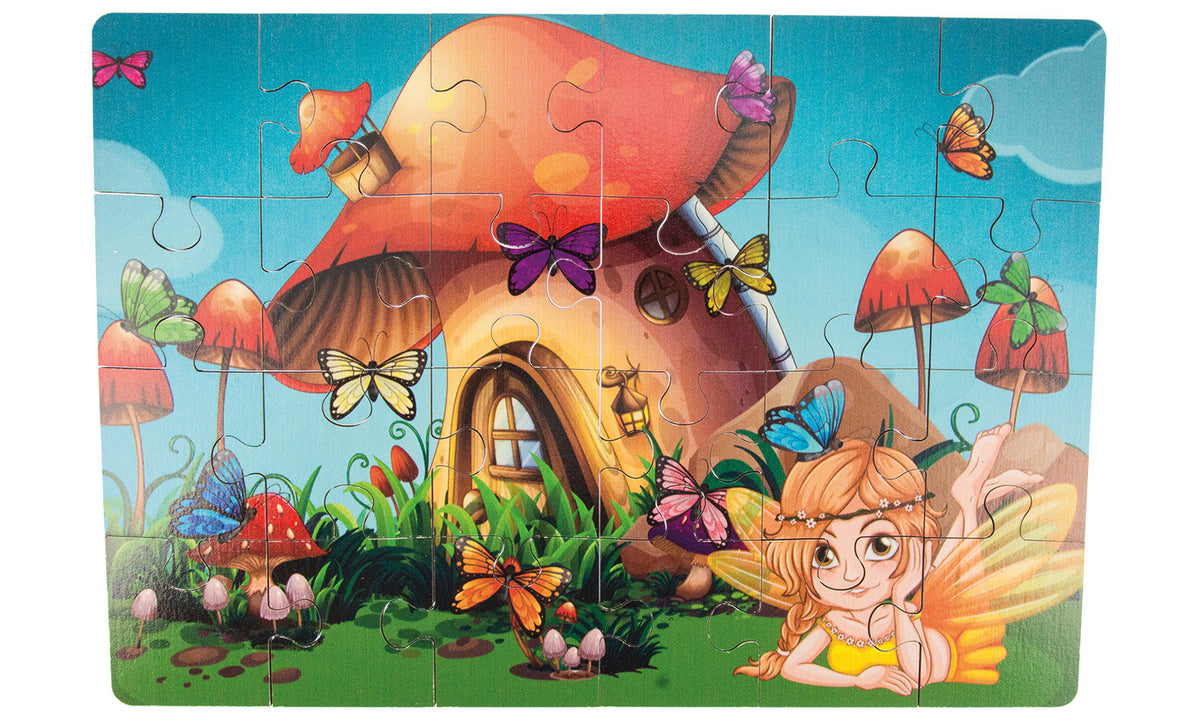 Holzpuzzle 24 Teile Elfe