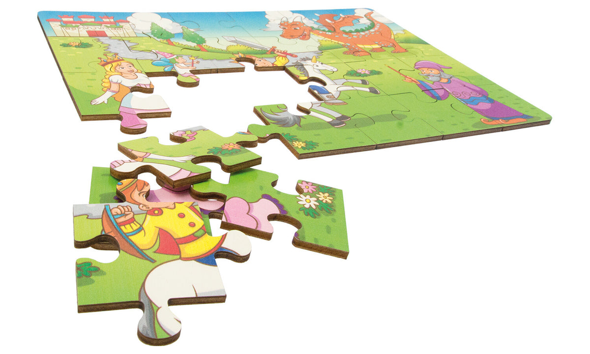 Holzpuzzle 24 Teile Märchenwelt Ansicht 2