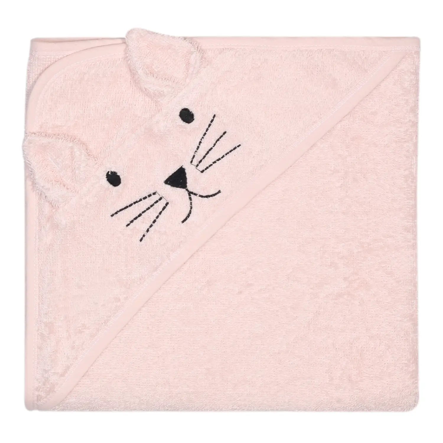 Kapuzenhandtuch Katze – 100 % Baumwolle