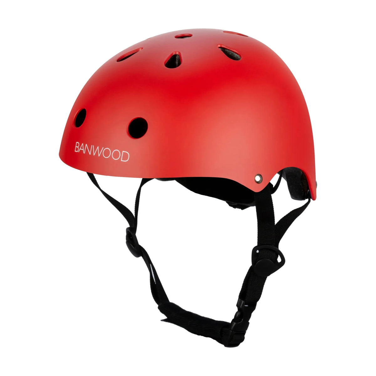 Kinder Classic Helm Matte Red – Banwood Kinderhelm