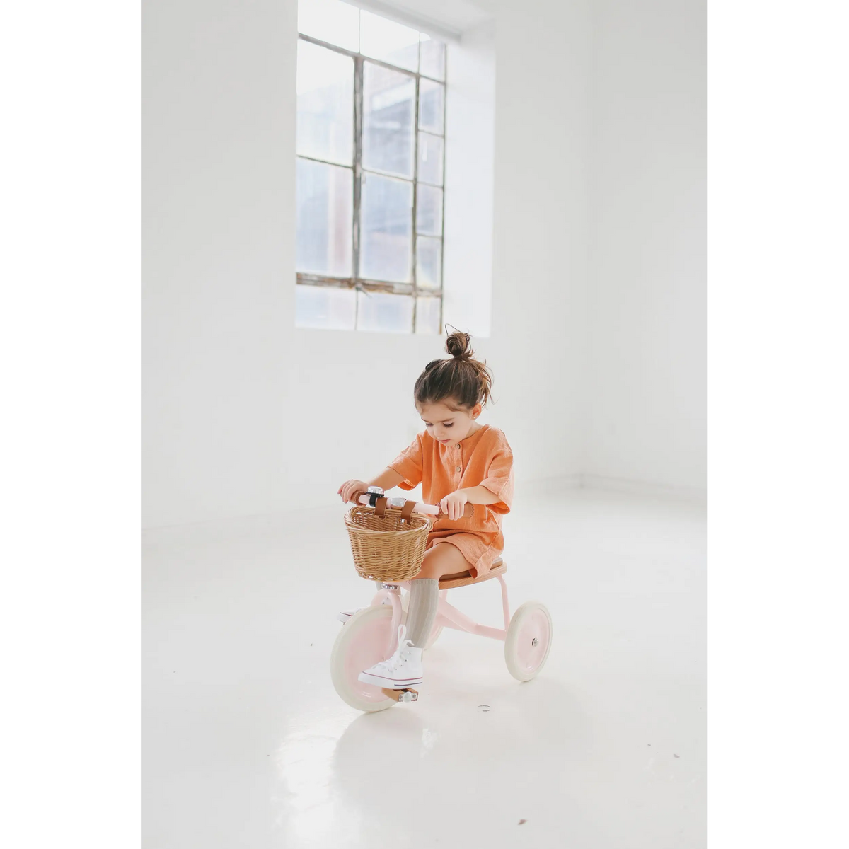 Kinder Dreirad Vintage Rosa – Banwood Trike Vintage Rosa