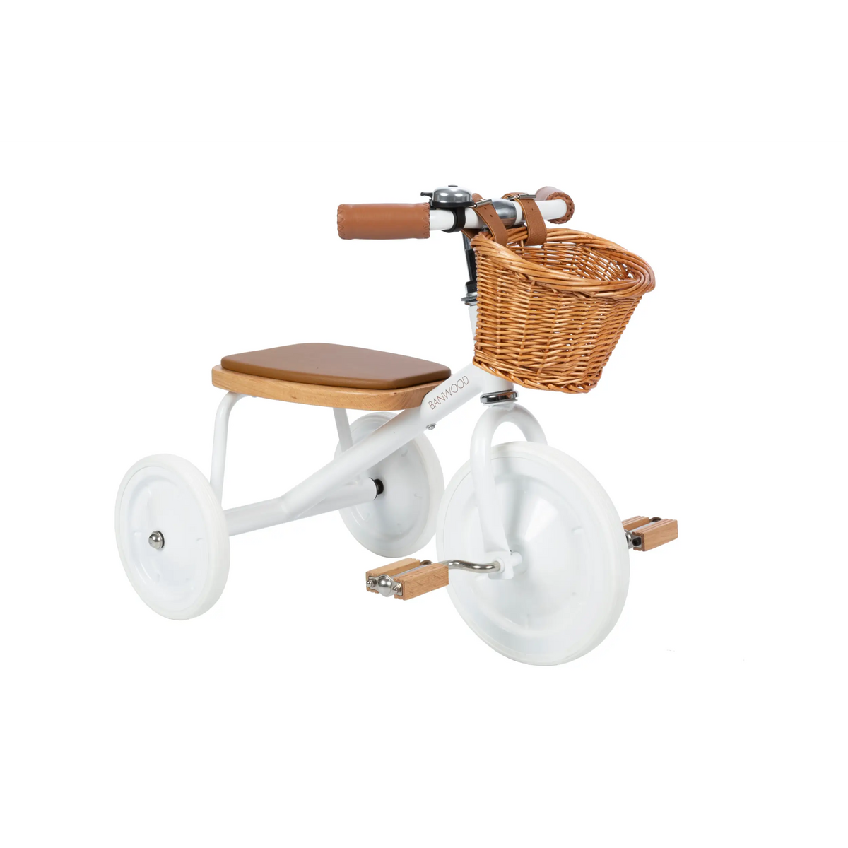 Kinder Dreirad Vintage Weiß – Banwood Trike Vintage Weiß