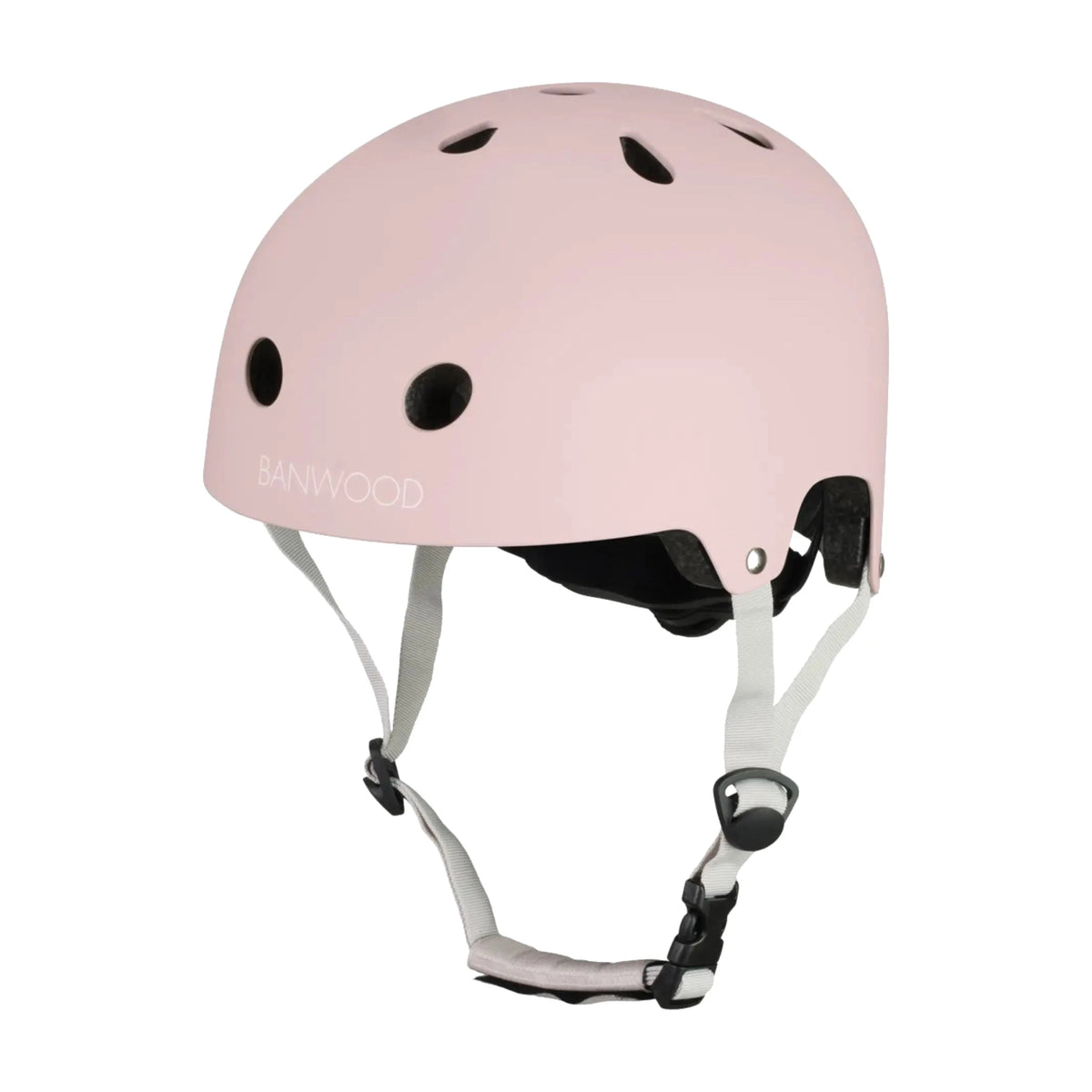 Kinder Eco Helmet Faded Pink – Banwood Fahrradhelm