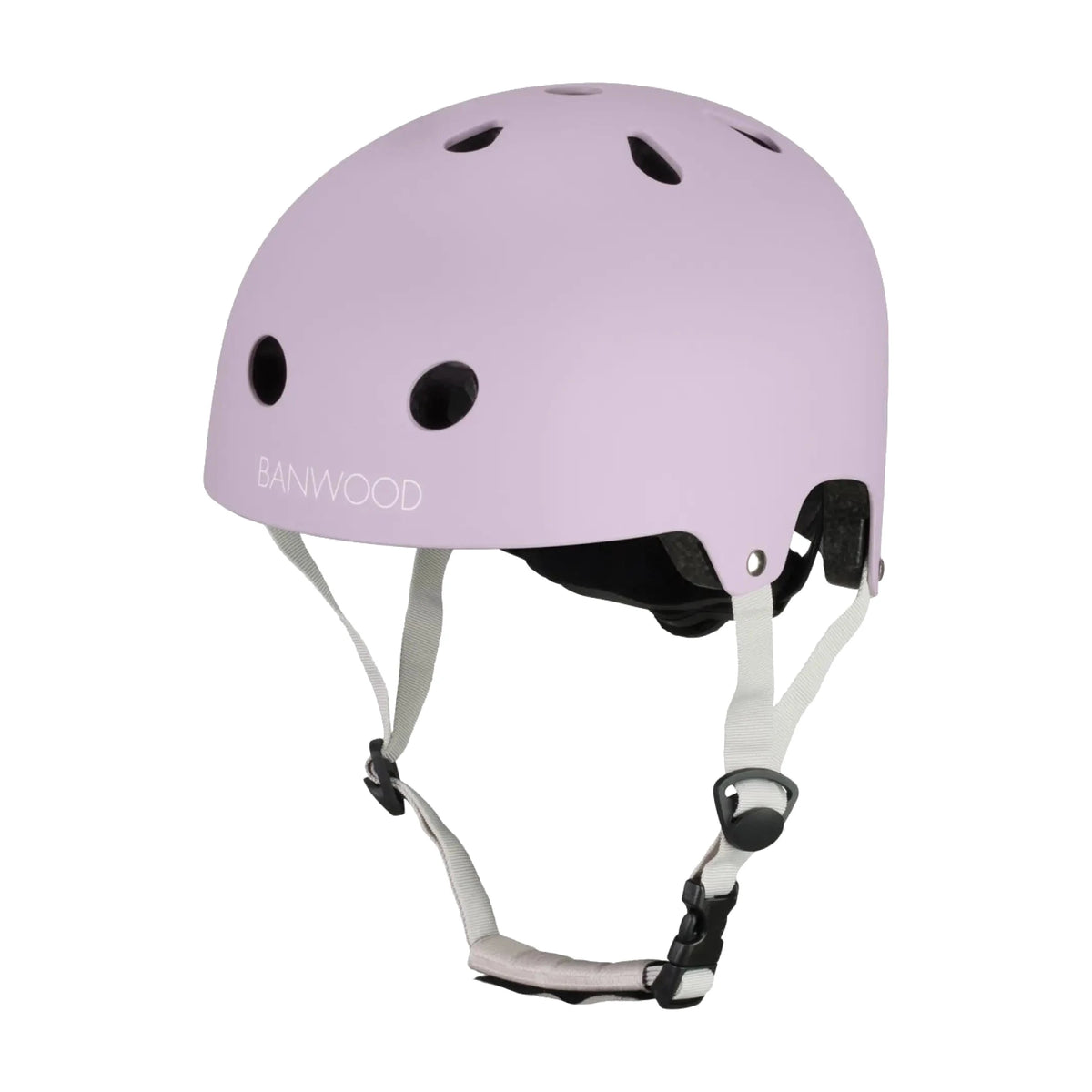 Kinder Eco Helmet Lavender – Banwood Fahrradhelm