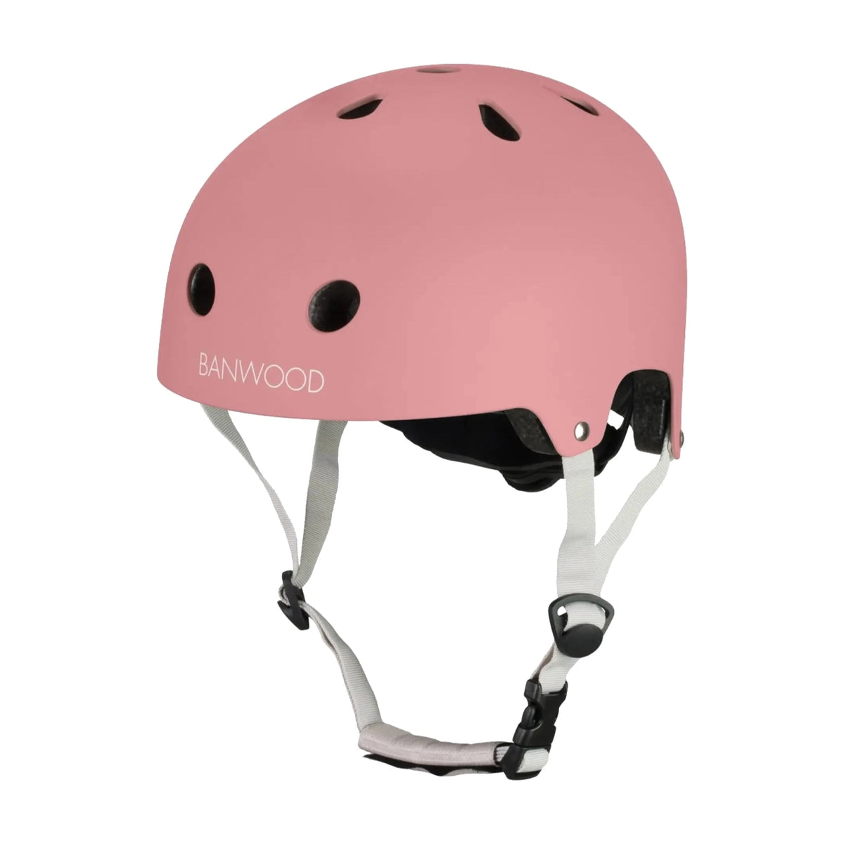 Kinder Eco Helmet Raspberry – Banwood Fahrradhelm