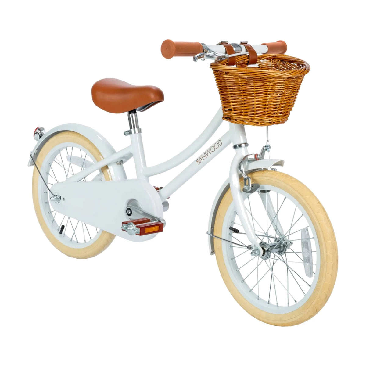 Kinderfahrrad 16 Zoll Weiß – Banwood Classic Bike Weiß - Weiß